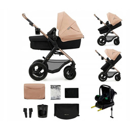 Wózek wielofunkcyjny Kinderkraft Moov 2 Air 4w1 Beżowy