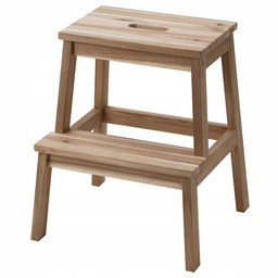 Ikea Bekvam taboret ze schodkiem podest Akacja