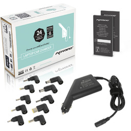 Zasilacz ładowarka samochodowa uniwersalna 90W 10 wtyków