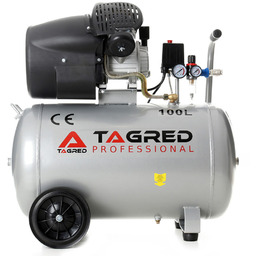 Kompresor dwutłokowy 100L, olejowy TAGRED TA361 3500W 230V,