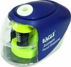 Temperówka elektryczna EAGLE EG-5146 na baterie niebiesko-biała /130-1802/