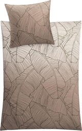 Kleine Wolke Pościel, taupe, 135 x 200 cm