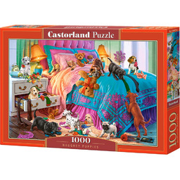 Castorland, puzzle, Naughty Puppies, 1000 el.