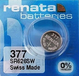 Bateria srebrowa mini Renata 377 / 376 /
