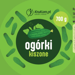 Ogórki kiszone 420g