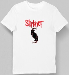 Koszulka męska Slipknot biała XL