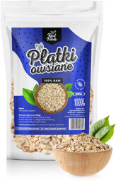 Real Foods - Płatki Owsiane 1000g