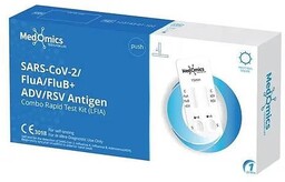 Medomics Combo Testy diagnostyczne 5w1 Covid-19 + Grypa