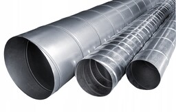 Rura Spiro 160 MM Sztywna Kanał Wentylacyjny 3m,