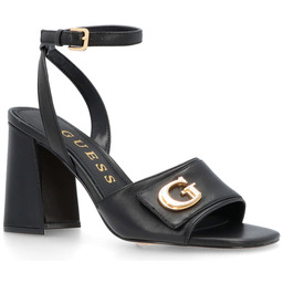 Eleganckie sandałki premium - GUESS KERNARA FLJKRNLEA03 CZARNE