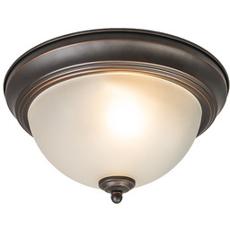 QAZQA Klasyczna lampa sufitowa brązowa opal - Classico