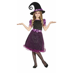 Kostium Czarownica fioletowa - 1 szt.