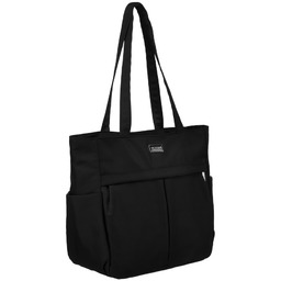 Modna torba shopper A4 w czarnym kolorze -