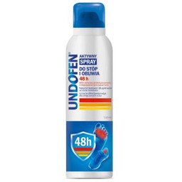 UNDOFEN Aktywny spray do stóp i obuwia, 150ml