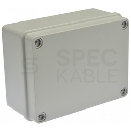 Puszka instalacyjna hermetyczna IP65 bezhalogenowa 150x110x70mm szara S-BOX