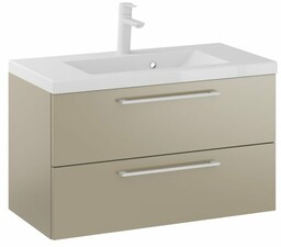 Szafka Wisząca Z Umywalką RON 80 cm -