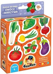 Bright Junior Media CzuCzu Puzzle do pary Owoce