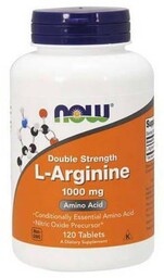 Now Foods L-Arginina 1000 mg, 120tabl.
