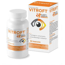 Vitroft wpływa ochronnie na oczy spowalniając proces ich