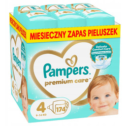 Pieluchy Pampers Premium Care Monthly Box 4 Maxi