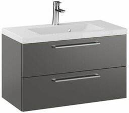 Szafka Wisząca Z Umywalką RON 80 cm -