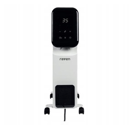 Grzejnik olejowy RAVEN EGO003 2500W Timer Biały