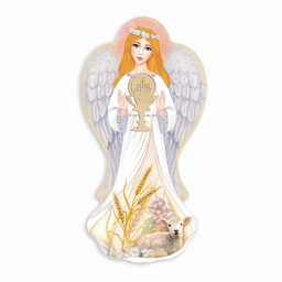 Anioł Stróż dla dziewczynki - pamiątka Komunii Świętej