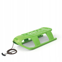 Plastikowe sanki szybkie ślizg ślizgacz ZIELONE