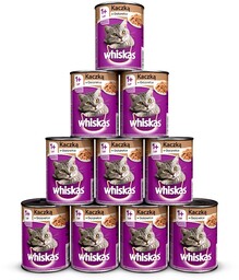 WHISKAS Adult puszka 12 x 400g - mokra