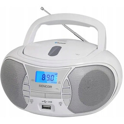 Radioodtwarzacz Radio Fm CD MP3 Aux Sencor Spt