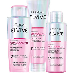 L Oréal Paris Glycolic Gloss Zestaw Kosmetyków, 3