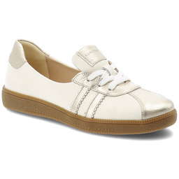 Armodo Trampki damskie, skóra naturalna metaliczne wstawki klasyczne