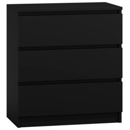 TOP E SHOP Komoda Malwa M3 Czarny