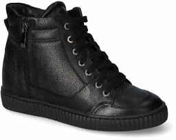 Sneakersy TUOMO 1743 Czarne Groszek