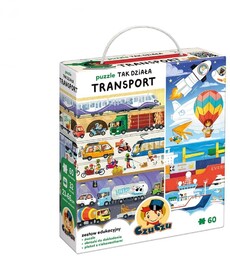 Bright Junior Media CzuCzu Puzzle Tak działa transport