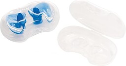 TYR Bouchon d''oreille de natation en silicone, niebieskie,