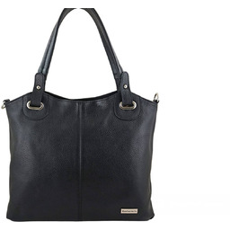 Barberinis Codzienna duża torebka damska - Czarna