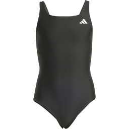 adidas Dziewczynki V-Back Swimsuit Kids Swimwear, Black, 4-5