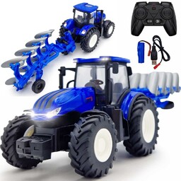 Traktor Ciągnik Zdalnie Sterowany Na Pilota Rc +