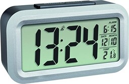 TFA Dostmann Lumio budzik radiowy, 60.2553.01, z zegarem