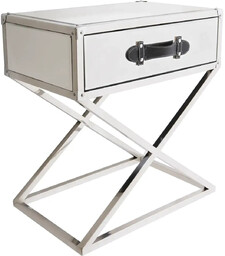 Stolik kawowy Voyage VO-ST1387S Cosmolight do sypialni biały