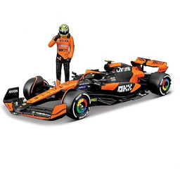 Bburago - F1 McLaren MCL38 2024 z kierowcą