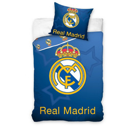 KOMPLET POŚCIELI 140x200 cm REAL MADRYT KRÓLEWSCY