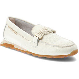 Hispanitas Półbuty damskie, ze skóry naturalnej z wsuwanym