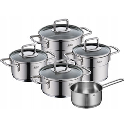 Zestaw garnków stalowych z pokrywkami Silit Extra Cook
