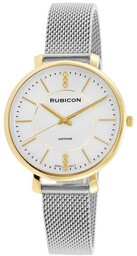 ZEGAREK DAMSKI RUBICON RNBE51 - SZAFIROWE SZKŁO (zr617b)