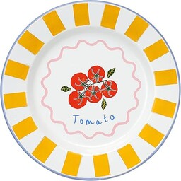 Talking Tables Bon Appetit Ręcznie wykonany emaliowany talerz