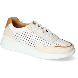 Sneakersy Atletico 24074 Białe/Beżowe lico