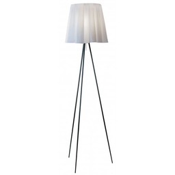 Lampa Podłogowa FLOS, ROSY, ściemnialny, biały, salon, tkanina