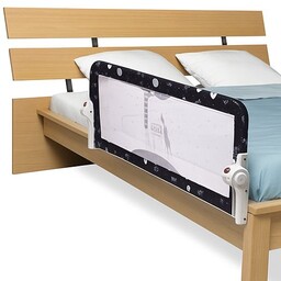 Barierka osłona ochronna do łóżka otwierana 120cm czarna